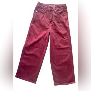 JUDY BLUE  Women's Burgundy Jeans